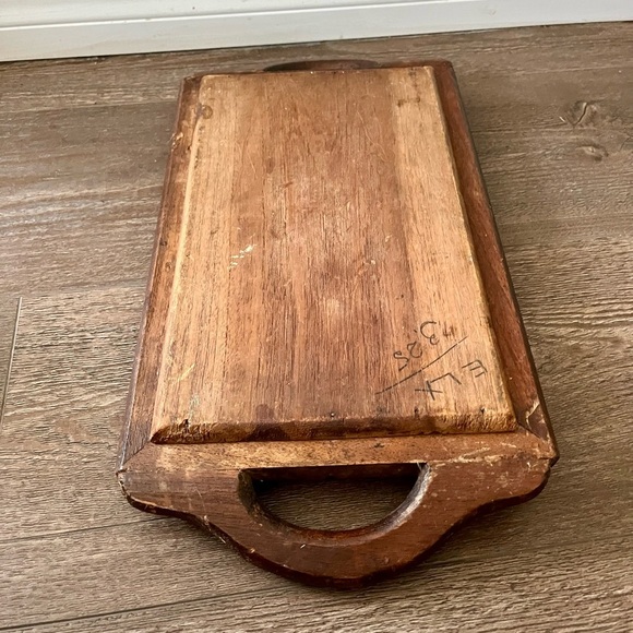 Carved Wooden Serving Tray Mexico - Picture 11 of 11